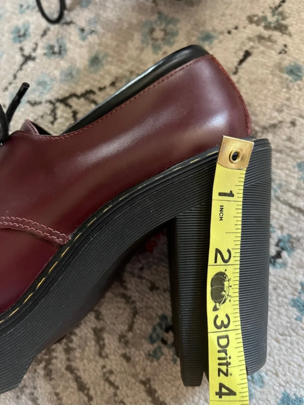 Dr. Martens Salome Platform Lace-Up Oxfords Size 7 - Picture 14 of 17
